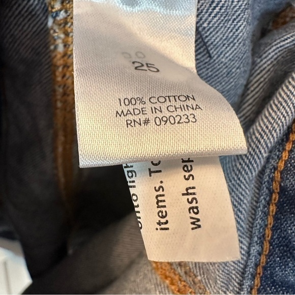 Womens Kendall + Kylie Mini Denim Skirt Size 25 Braided Waist Embellish Jean - Picture 7 of 9